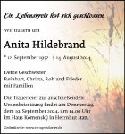 eine Anzeige