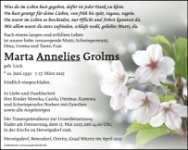eine Anzeige