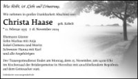 eine Anzeige