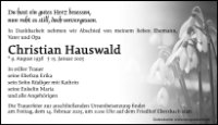 eine Anzeige