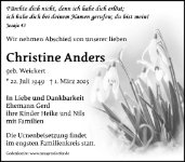 eine Anzeige