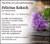 eine Anzeige