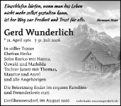 eine Anzeige