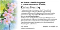 eine Anzeige