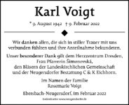 eine Anzeige