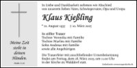 eine Anzeige