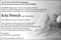 eine Anzeige