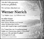 eine Anzeige