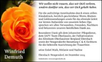 eine Anzeige